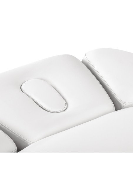 Lettino SPA Sillon Relax bianco con base nera