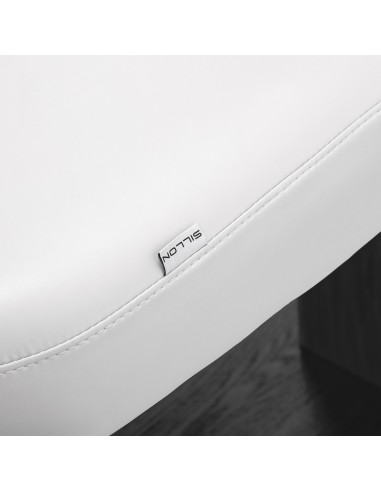 Lettino SPA Sillon Relax bianco con base nera