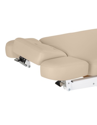 Lettino SPA Sillon Relax beige con base marrone...