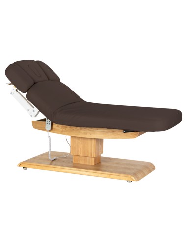 Lettino SPA Sillon Relax marrone scuro con base...