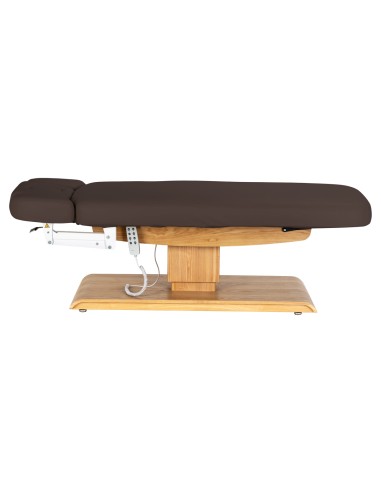 Lettino SPA Sillon Relax marrone scuro con base...