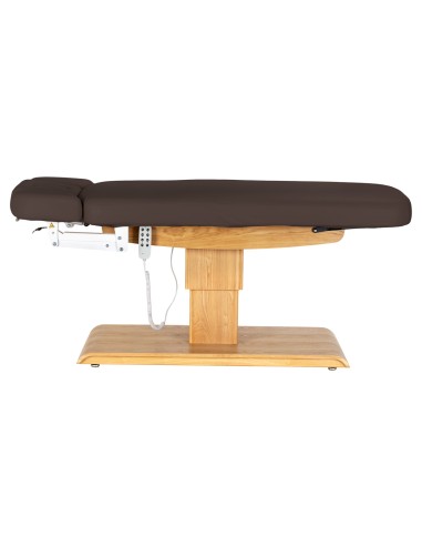 Lettino SPA Sillon Relax marrone scuro con base...