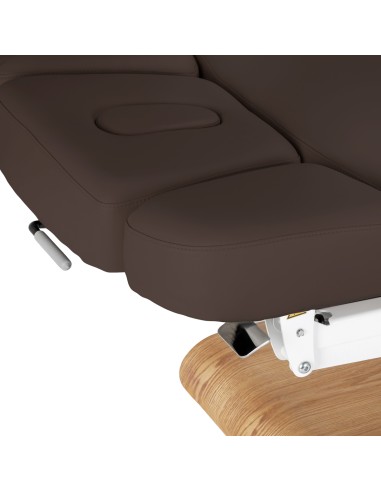Lettino SPA Sillon Relax marrone scuro con base...