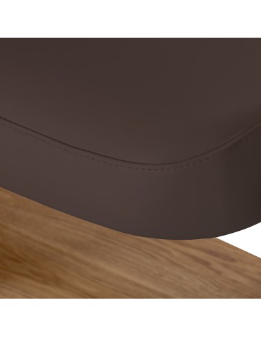Lettino SPA Sillon Relax marrone scuro con base...