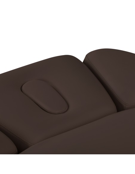 Lettino SPA Sillon Relax marrone scuro con base marrone chiaro