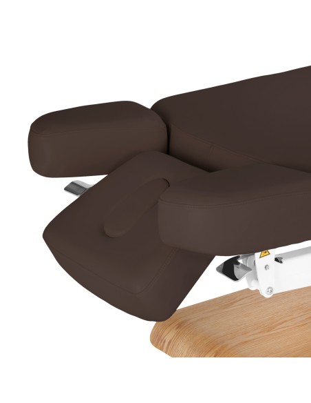 Lettino SPA Sillon Relax marrone scuro con base marrone chiaro
