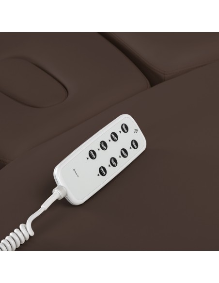 Lettino SPA Sillon Relax marrone scuro con base marrone chiaro