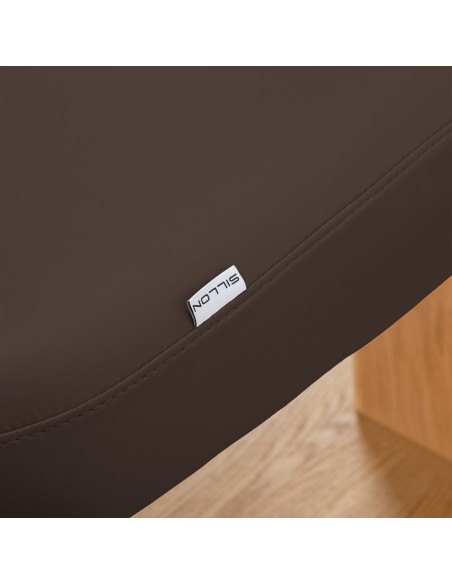 Lettino SPA Sillon Relax marrone scuro con base marrone chiaro