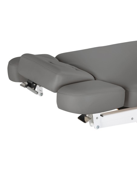 Lettino SPA Sillon Relax grigio con base marrone chiaro
