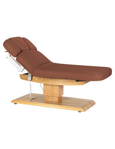 Lettino SPA Sillon Relax marrone con base...