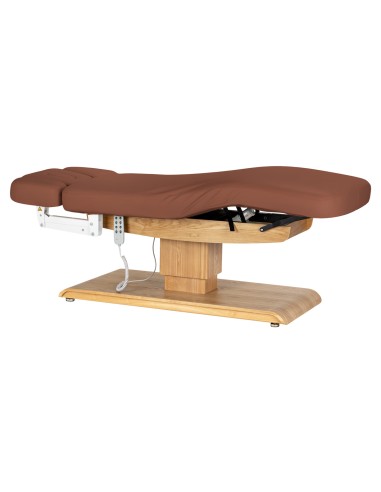 Lettino SPA Sillon Relax marrone con base...