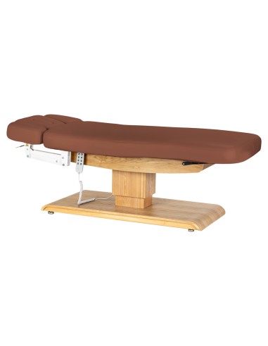 Lettino SPA Sillon Relax marrone con base...
