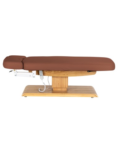 Lettino SPA Sillon Relax marrone con base...