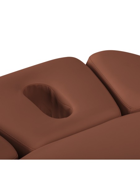 Lettino SPA Sillon Relax marrone con base marrone chiaro