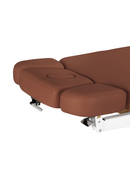 Lettino SPA Sillon Relax marrone con base marrone chiaro