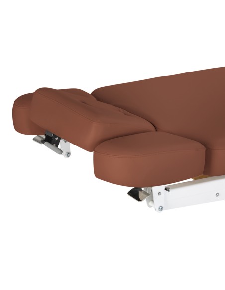 Lettino SPA Sillon Relax marrone con base marrone chiaro