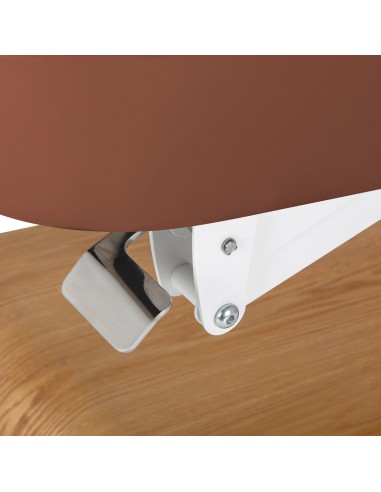 Lettino SPA Sillon Relax marrone con base...