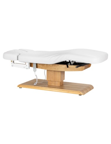 Lettino SPA Sillon Relax bianco con base...