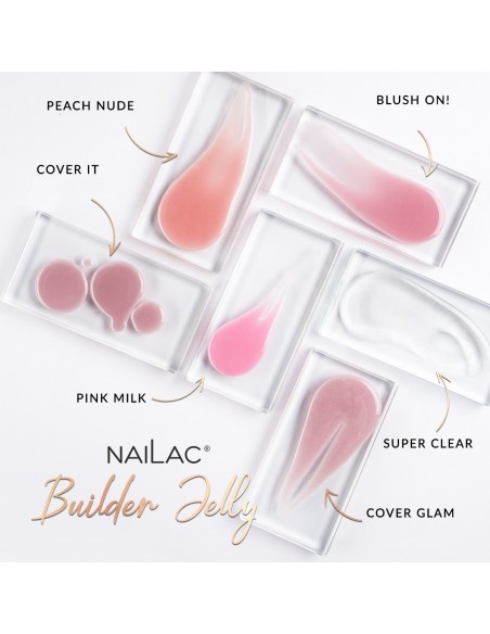 Builder Jelly Pink Milk NaiLac 50g