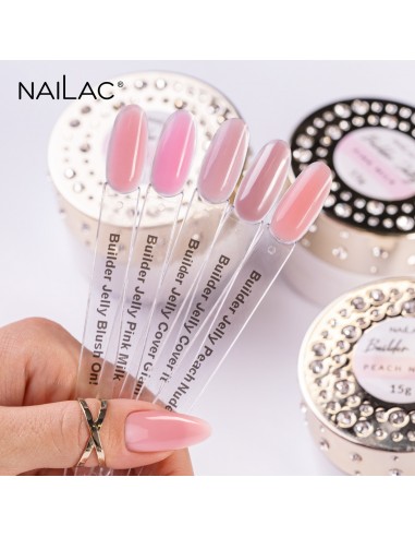 Builder Jelly Pink Milk NaiLac 50g