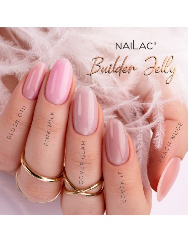 Builder Jelly Pink Milk NaiLac 50g