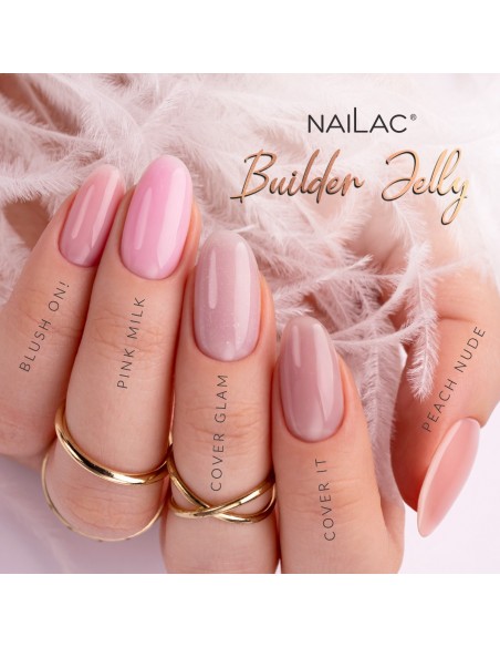 Builder Jelly Pink Milk NaiLac 50g