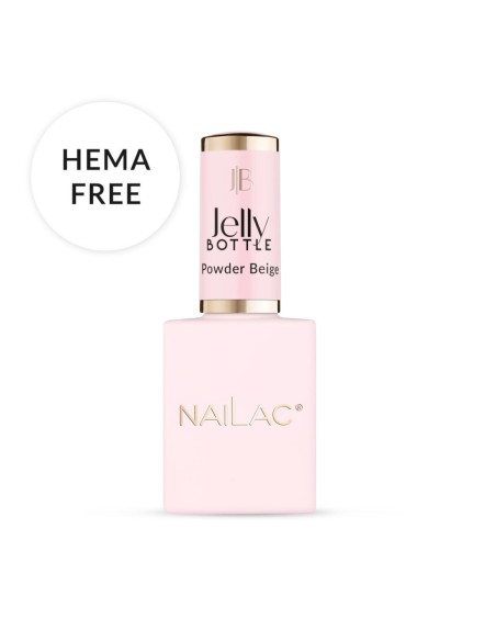Jelly Bottle Powder Beige Gel Soak Off NaiLac 7ml