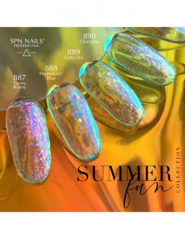 890 Smalto semipermanente UV LaQ Orangina 8ml