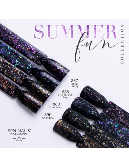 889 Smalto semipermanente UV LaQ Fanta-Sea 8ml