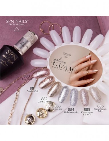 885 Smalto semipermanente UV LaQ Champagne and Caviar 8ml