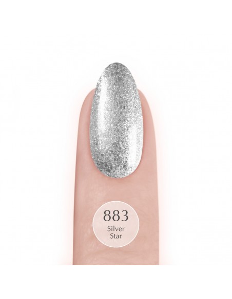 883 Smalto semipermanente UV LaQ Silver Star 8ml