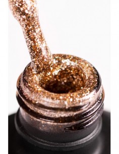881 Smalto semipermanente UV LaQ Peach Gold 8ml 2