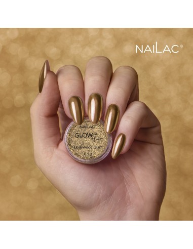 Polvere a specchio Hollywood Glam NaiLac 0,5g