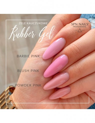 Powder Pink Rubber Gel 50g
