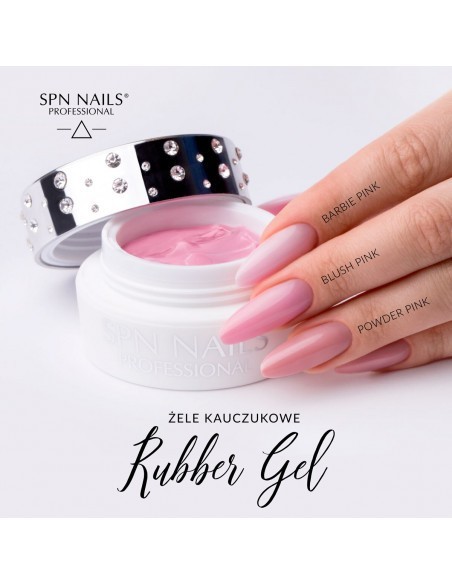 Blush Pink Rubber Gel 50g
