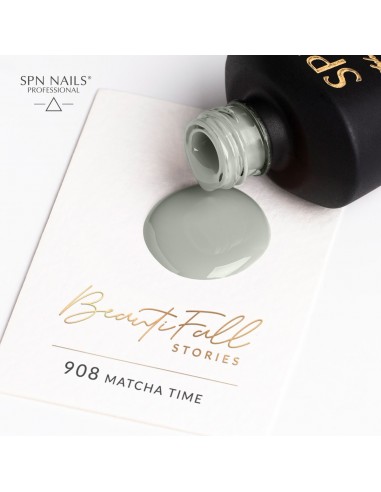 908 Smalto semipermanente UV LaQ Matcha Time 8ml