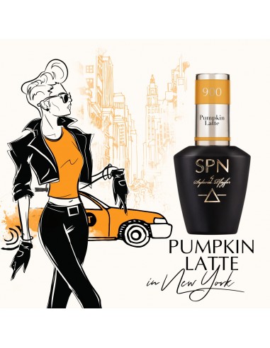 900 Smalto semipermanente UV LaQ Pumpkin Latte 8ml