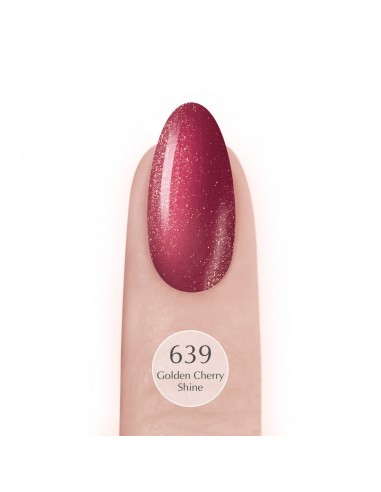 639 Smalto semipermanente UV LaQ Golden Cherry Shine 8ml