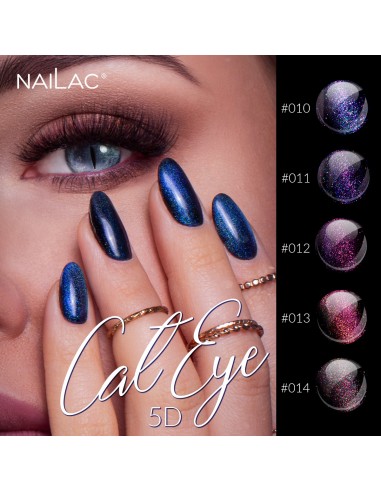 Smalto semipermanente Cat Eye 5D #013CE NaiLac 7ml