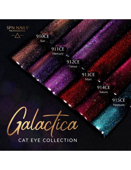 Smalto magnetico UV LaQ Cat Eye 5D 915CE Neptune 8ml