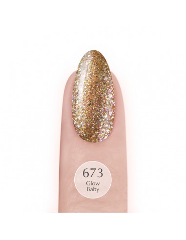 673 Smalto semipermanente UV LaQ Glow Baby 8ml