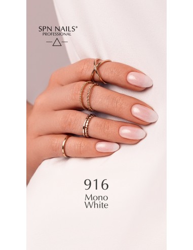 916 Smalto semipermanente UV LaQ Mono White 8ml