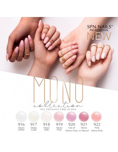 918 Smalto semipermanente UV LaQ Mono Milk 8ml