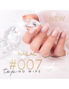 #007 Top Coat semipermanente No Wipe NaiLac 10ml 2