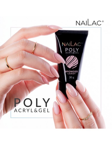 Poly Acryl Gel Powder Candy 30g NaiLac Poly Acryl Gel Powder Candy 30g NaiLac