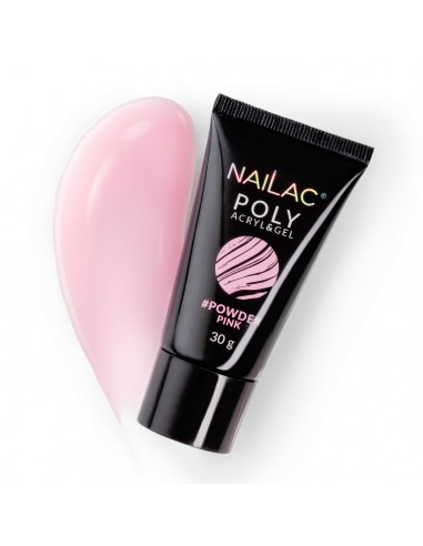 Poly Acryl Gel Powder Pink 30g NaiLac