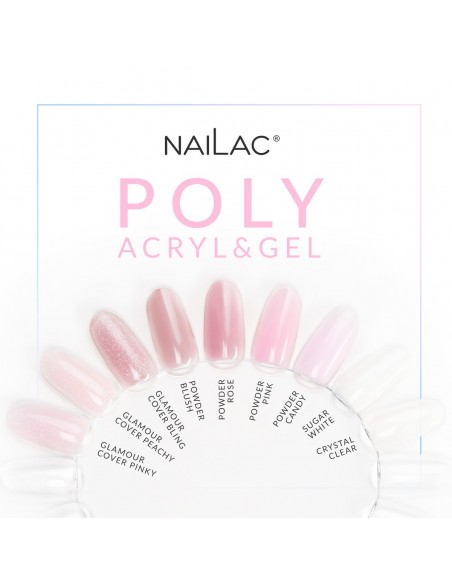 Poly Acryl Gel Powder Pink 30g NaiLac Poly Acryl Gel Powder Pink 30g NaiLac