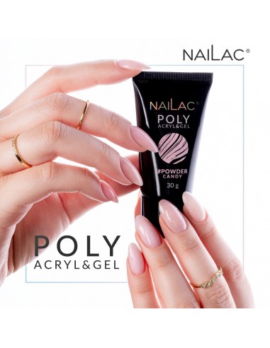 Poly Acryl Gel Powder Pink 30g NaiLac