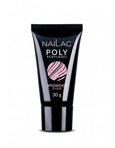 Poly Acryl Gel Powder Pink 30g NaiLac 2