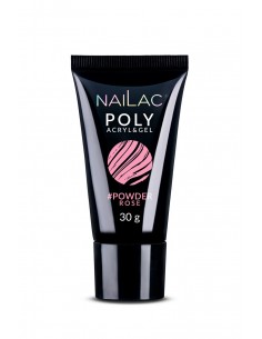 Poly Acryl Gel Powder Rose 30g NaiLac 2